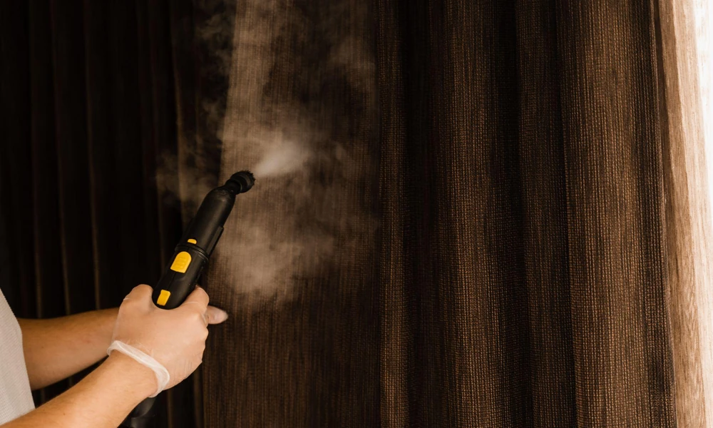 How Curtain Steam Cleaning Removes Dust, Allergens, and Odours